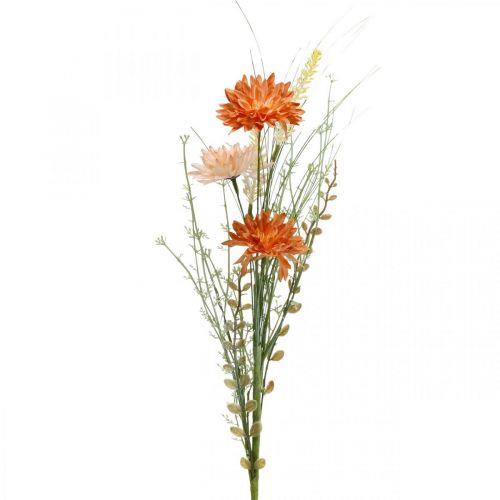 Artificial meadow flowers Orange artificial flowers at the Pick summer decoration