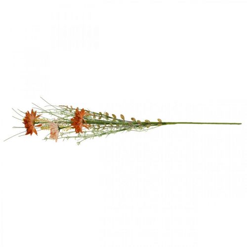 Floristik24 Artificial meadow flowers Orange artificial flowers at the Pick summer decoration