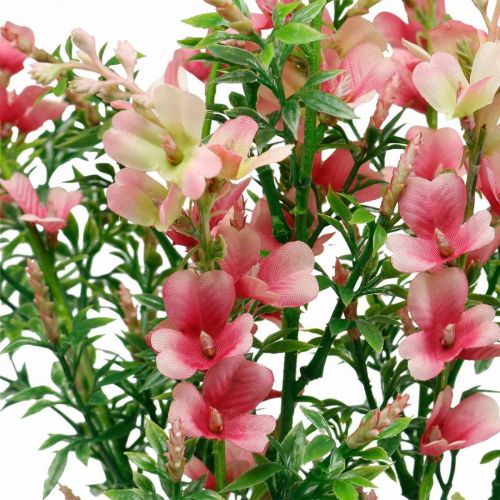 Floristik24 Artificial meadow flowers pink silk flowers artificial flowers 4pcs