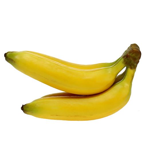Floristik24 Artificial banana bunch yellow 23cm