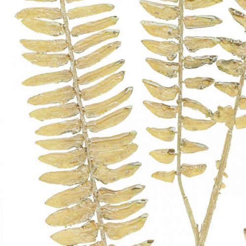 Product Artificial Fern Branches White Cream Artificial Plants L120cm