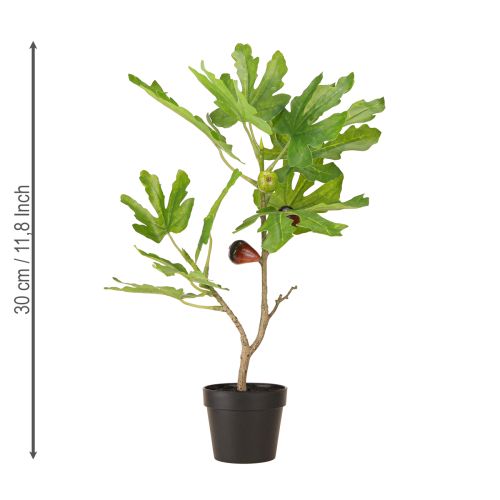 Product Artificial fig tree in pot artificial plant with fruits 40cm
