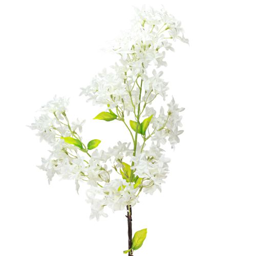 Floristik24 Artificial Lilac Branch White Flowers L95cm