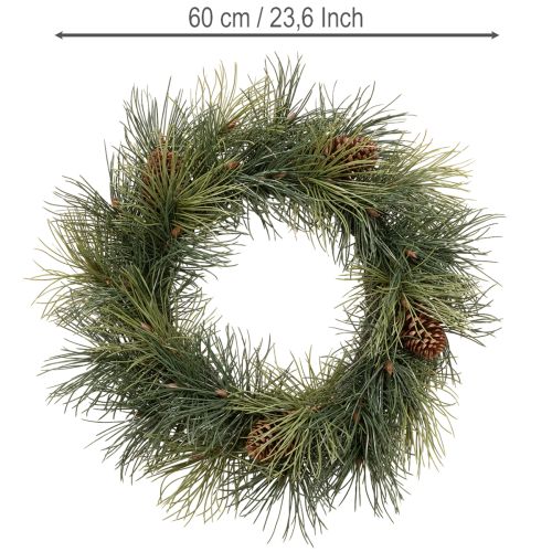 Artificial Pine Wreath with