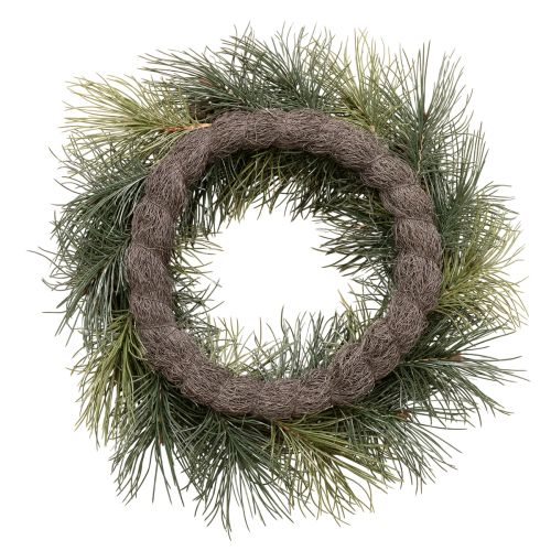 Artificial Pine Wreath with
