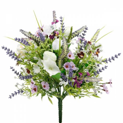 Floristik24 Artificial bouquet, table decoration, silk flowers, spring bouquet colorful