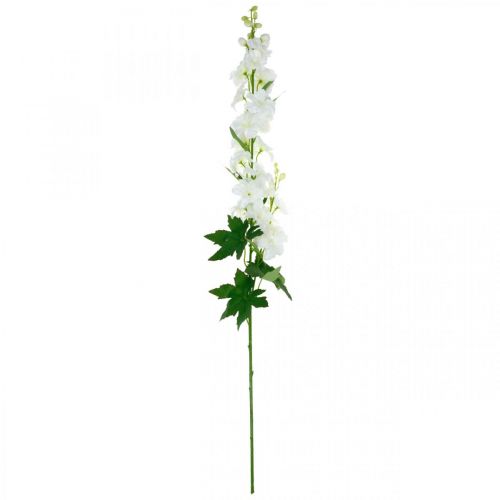 Floristik24 Artificial delphinium white delphinium artificial flower silk flowers 98cm