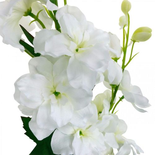 Product Artificial delphinium white delphinium artificial flower silk flowers 98cm