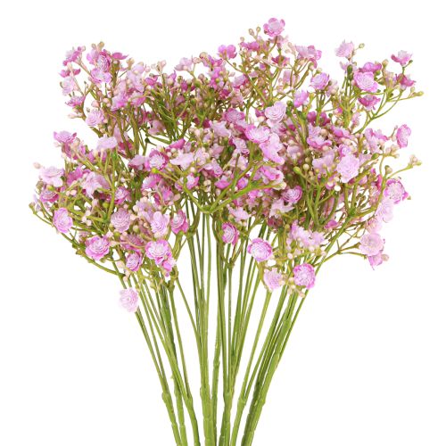 Artificial Gypsophila in Purple L68cm 4 pcs