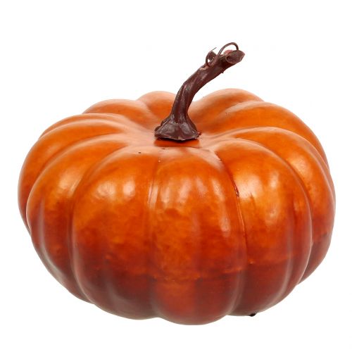 Floristik24 Pumpkin artificial orange 18cm