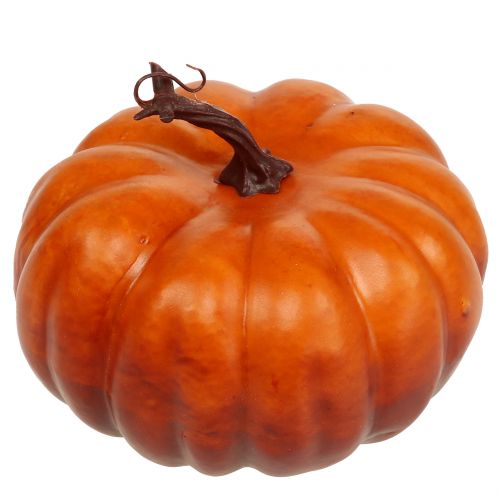 Floristik24 Pumpkin artificial orange 18cm