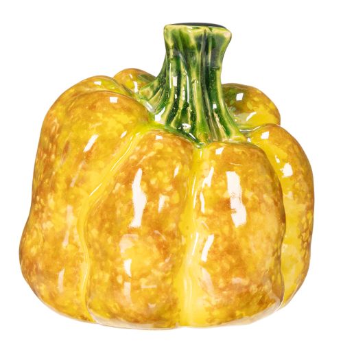 Pumpkin figurine for autumn table decoration, autumn decor, 10cm, 2 pieces | Floristik24.co.uk