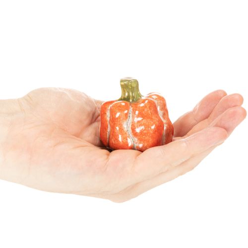 Pumpkin Set: Small decorative pumpkins for autumn decoration, 5cm, 3 pieces | Floristik24.co.uk