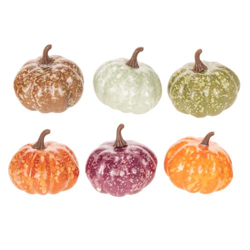Mini Artificial Pumpkin Decoration Set for Autumn and Halloween, 4cm, Assorted Colors, 24 Pieces | Floristik24.co.uk