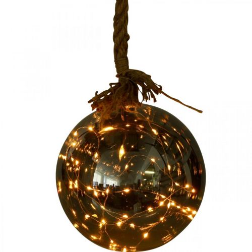Floristik24 LED ball inside Ø20cm tinted 40L warm white timer