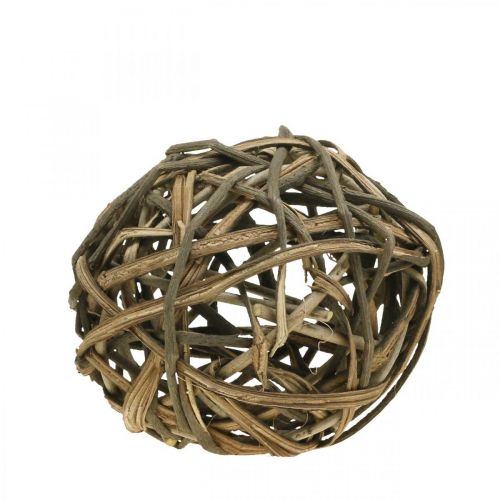 Deco ball natural vinewood Ø20cm
