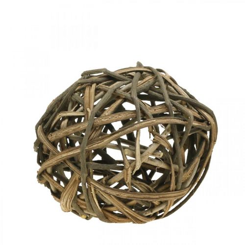 Floristik24 Deco ball natural vinewood Ø20cm