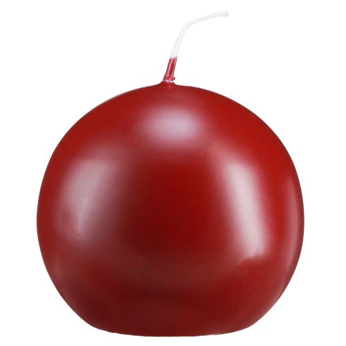 Floristik24 Ball candles 60mm old red 16 pcs