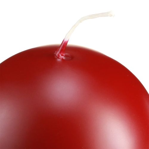 Product Ball candles 60mm old red 16 pcs