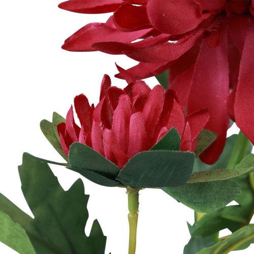 Product Artificial flowers decorative dahlias artificial flowers Bordeaux 61cm