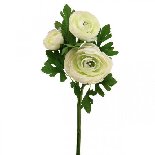 Floristik24 Artificial flowers Ranunculus artificial garden flowers white 34cm