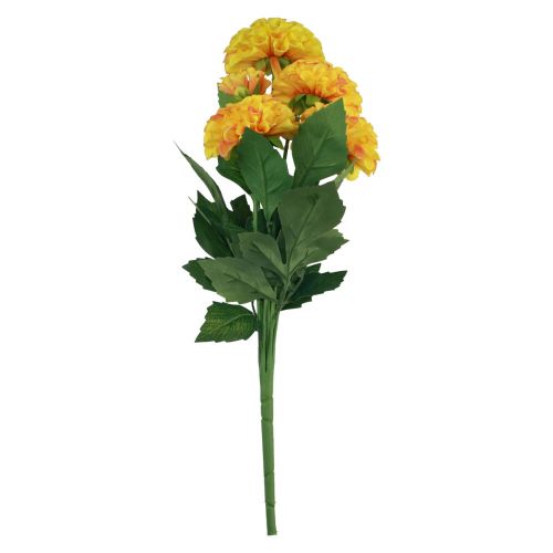 Floristik24 Artificial flowers decoration, dahlias artificial orange 50cm