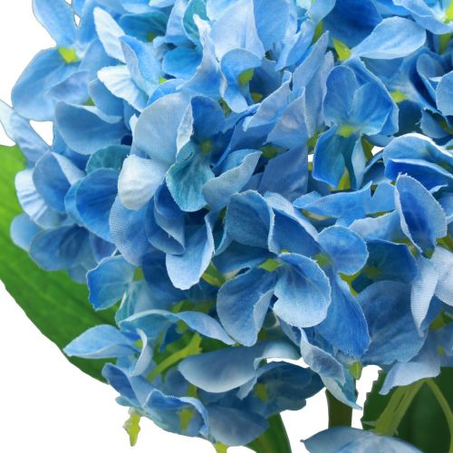 Product Artificial Flowers Decoration Hydrangea Artificial Blue 69cm