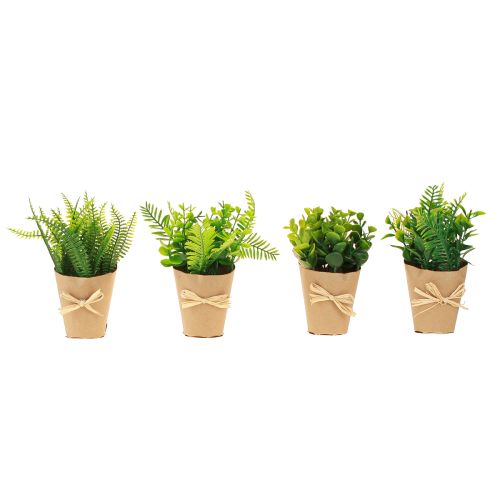 Product Artificial Plants Artificial Fern Boxwood 15-19cm 4pcs