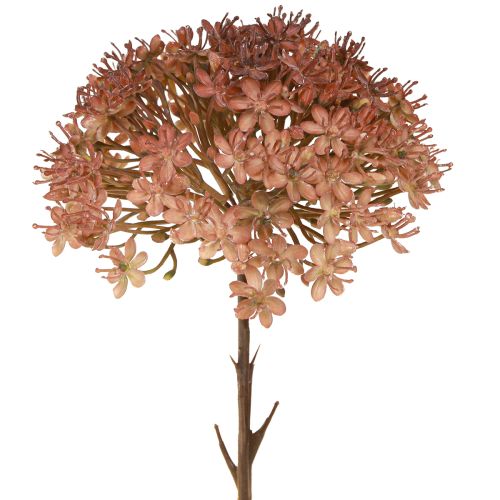 Artificial branch autumn decoration flower branch brown red 45cm 2 pieces