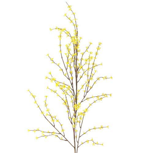 Product Artificial branch Easter yellow flowers decorative branch spring L138cm