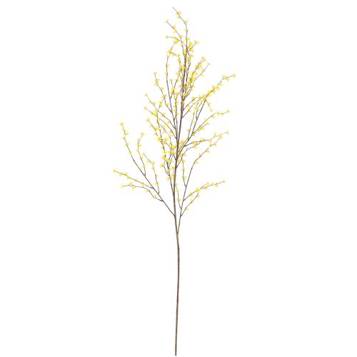 Product Artificial branch Easter yellow flowers decorative branch spring L138cm
