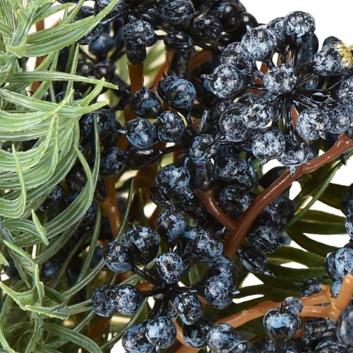 Product Artificial juniper branches with berries, needle branches, 45 cm, 3 pieces