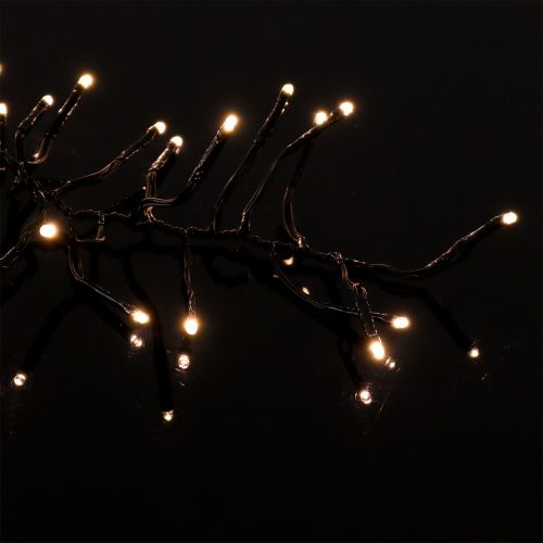 Product LED light chain for outside 288er 2.4m black/warm white