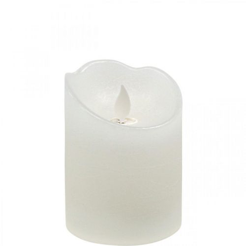 Product LED candle wax pillar candle LED wax candles Ø7.5cm H10cm
