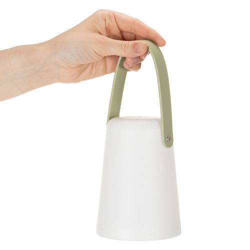 Lamp with handle, portable LED light for outdoor and indoor use, 22 cm, 3 pieces | Floristik24.co.uk