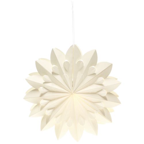 Product LED star folding star paper star white warm white Ø40cm