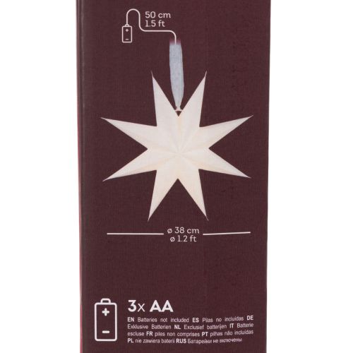 LED Star Decoration with