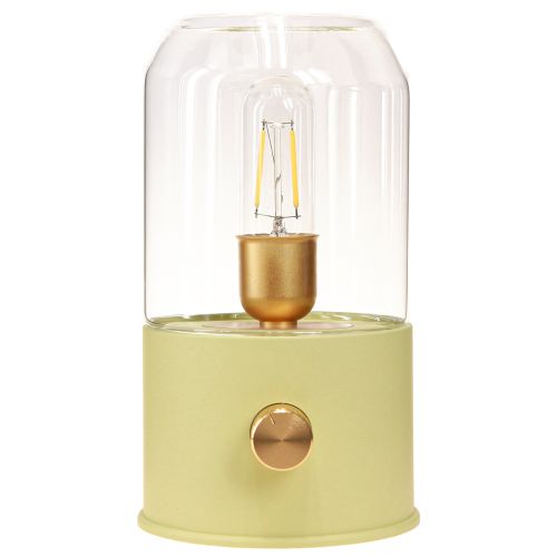 Product LED Table Lamp Retro Table Lamp Warm White Green H19.5cm