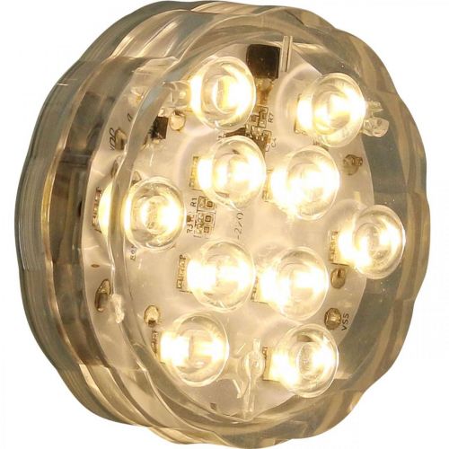 Product Underwater LED Lights with Remote Control Warm White 2 Pcs
