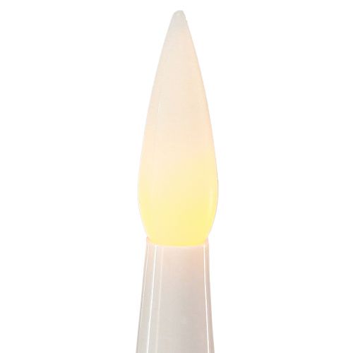 Floristik24 LED Christmas Tree Candles Wireless Remote 15.5cm 10 pcs