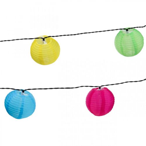 LED light chain light garland 20 lanterns 9.5m