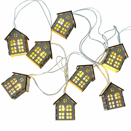 Floristik24 LED fairy lights houses battery operated