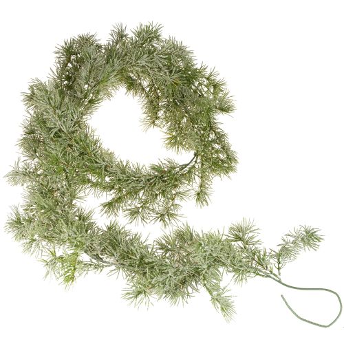 Decorative larch garland for atmospheric room design, 250cm