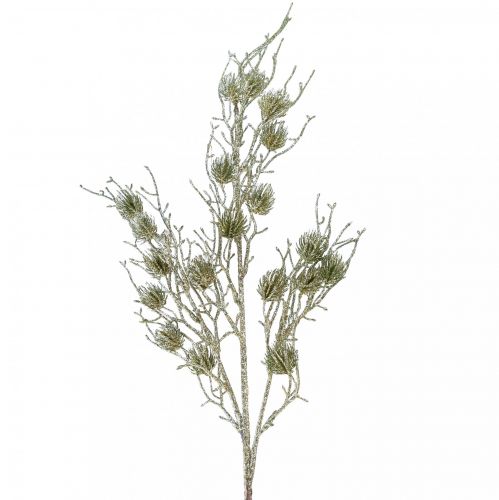 Floristik24 Larch branch artificial in decorative branch gold glitter L85cm