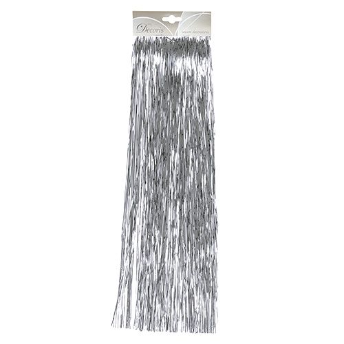 Tinsel Silver Christmas Tree Decoration Party Decoration 50×40cm 2pcs