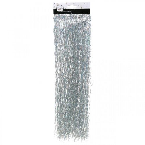 Floristik24 Tinsel silver tree decoration Christmas decoration 50cm