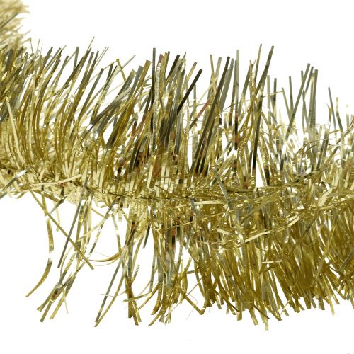 Product Tinsel garland light gold 200cm