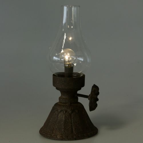 Decorative lamp antique Ø11.5cm H25cm | Floristik24.co.uk