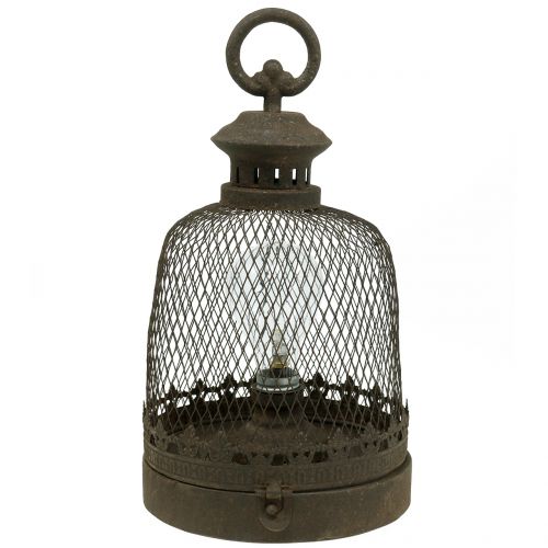 Floristik24 Deco lamp antique Ø16cm H29,5cm