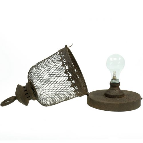 Floristik24 Deco lamp antique Ø16cm H29,5cm